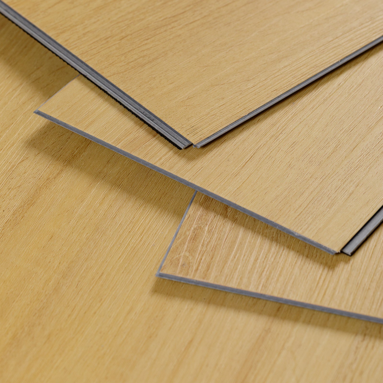 Sol PVC-SPC clipsable Izisol - chêne clair - sous-couche intégrée