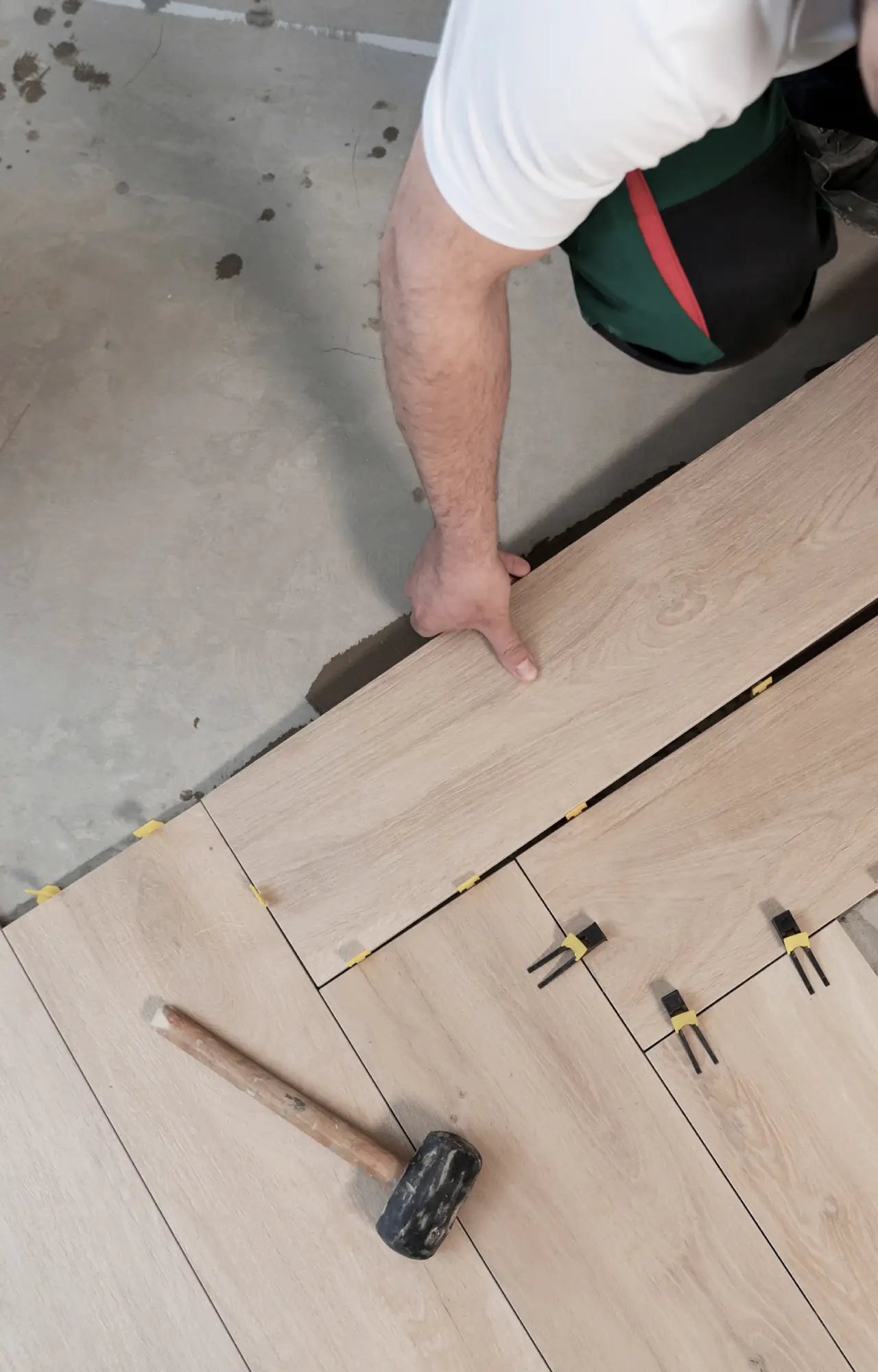 Installation lame PVC