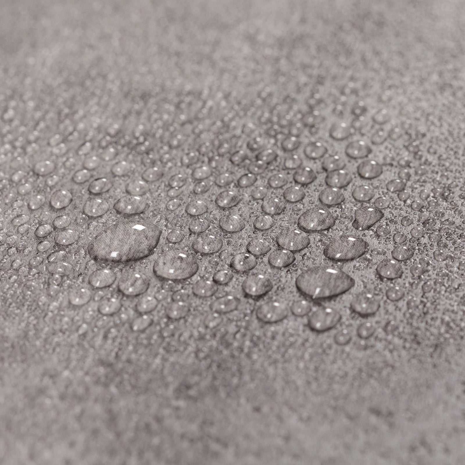 Sol PVC-SPC clipsable Izisol format carrelage - gris moyen béton indus - goutte d'eau