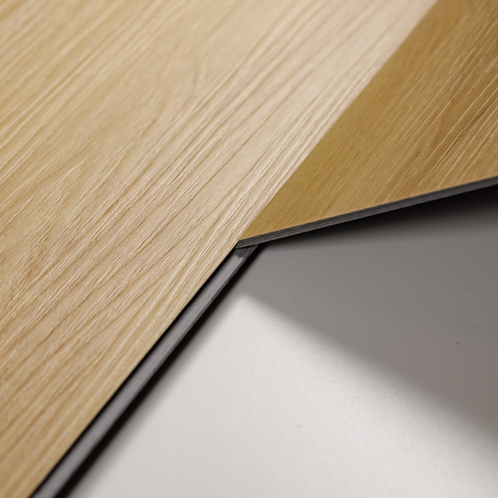 Sol PVC-SPC clipsable Izisol - chêne clair - sous-couche intégrée - lame clipsée