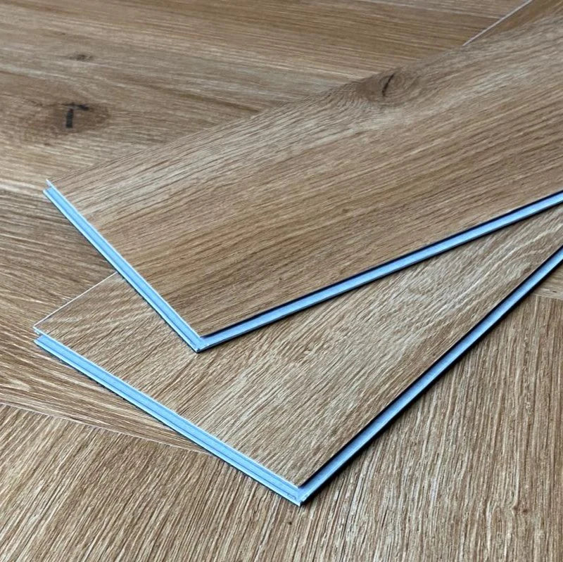 Lame PVC clipsable bâton rompu chêne naturel - 640 x 128 mm